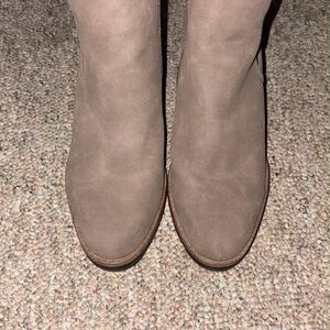 Women's Taupe Ankle Boots